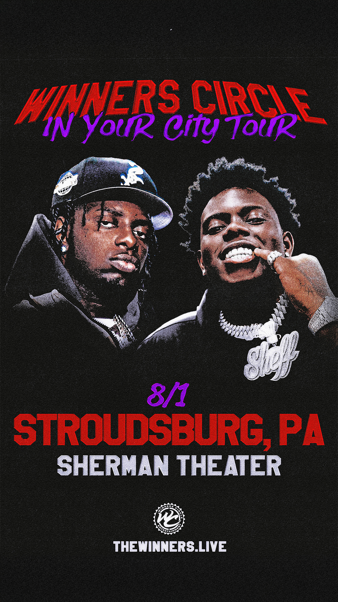  Friday, August 01 Doors: 7pm // Show: 8pm