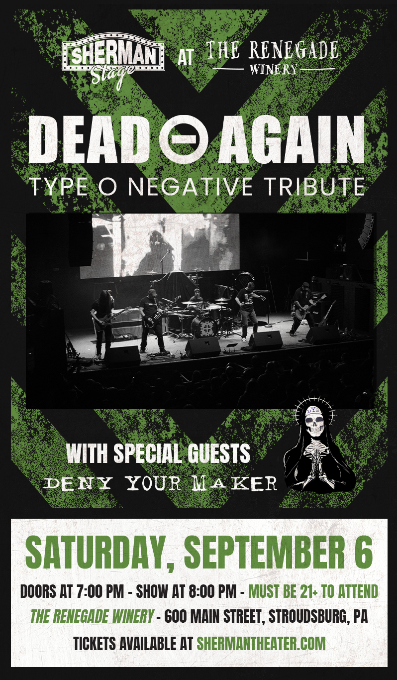 Saturday, September 06 Doors: 7pm // Show: 8pm  $16 to $22.13 (fees included)  Must be 21+ to attend
