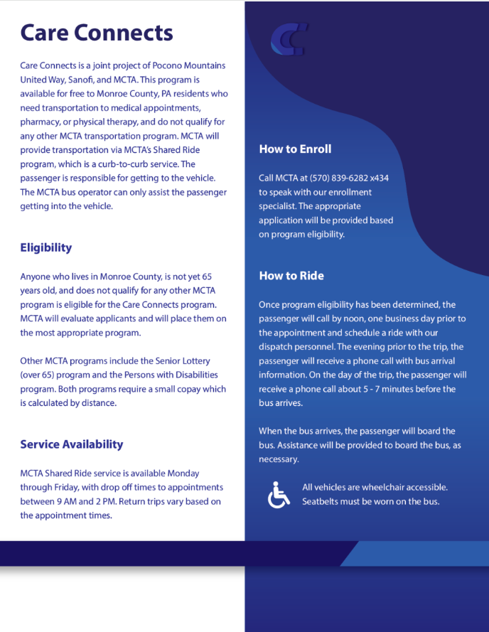 Care Connect info