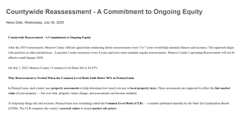 reassesment