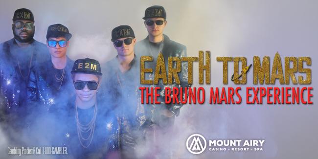  Earth to Mars – The Bruno Mars Experience
