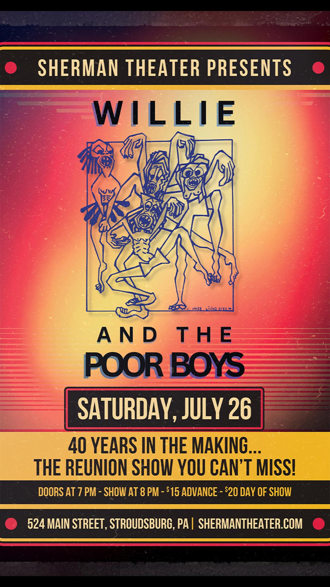 Saturday, July 26 Doors: 7pm // Show: 8pm $15 ADV | $20 DOS