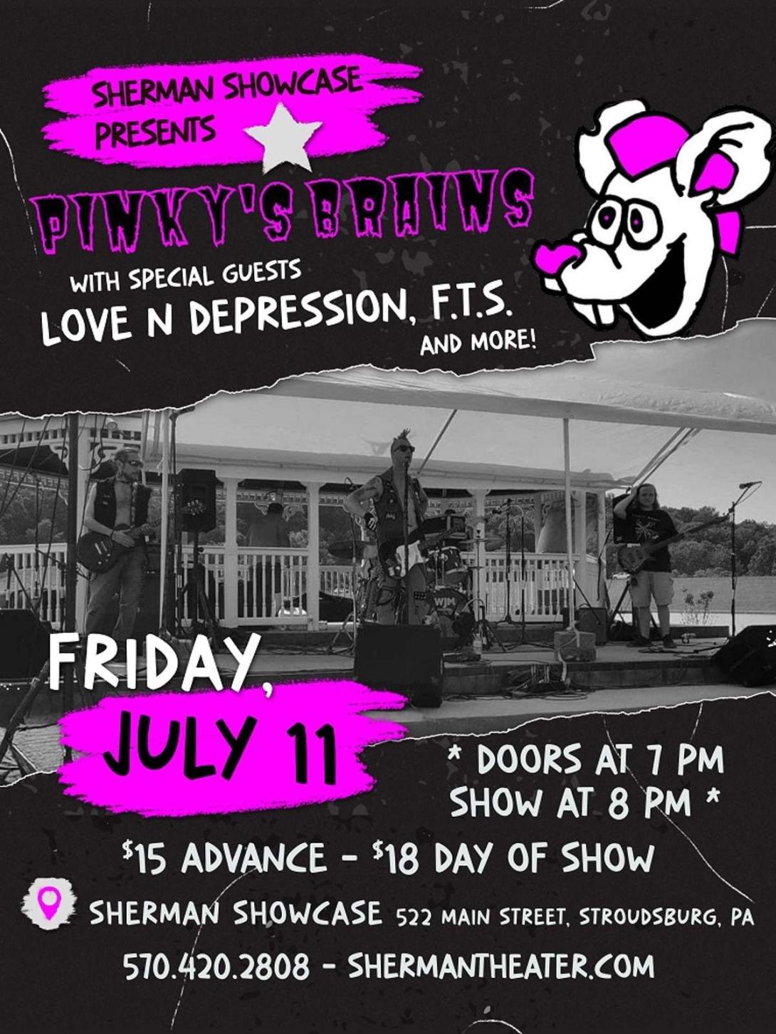 Friday, July 11 Doors: 7pm // Show: 8pm