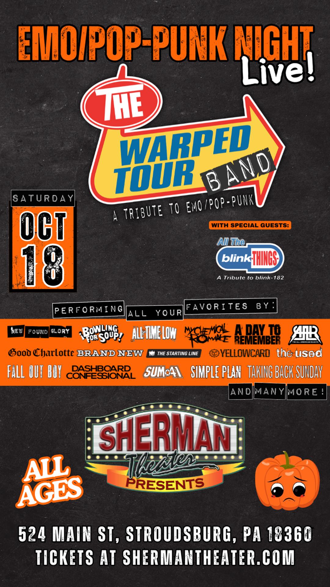 Saturday, October 18 Doors: 7pm // Show: 8pm $22 to $31.81 (fees included)