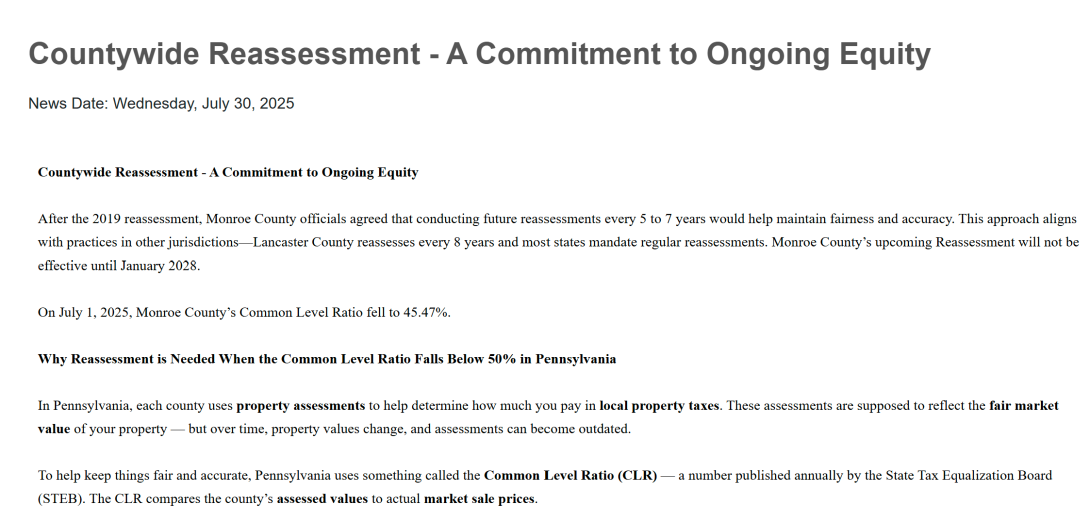 reassesment